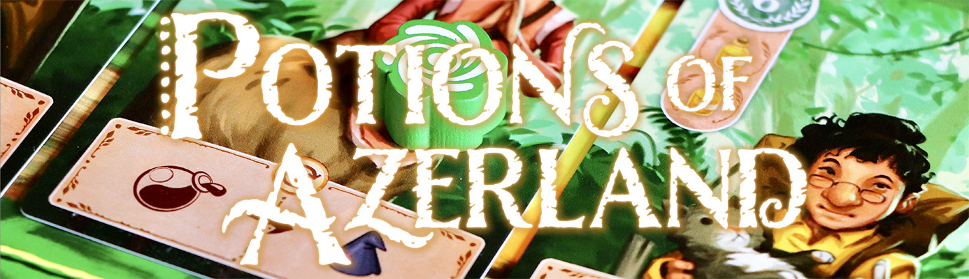 Potion of Azerland logo on the banner