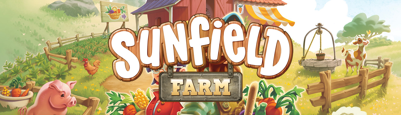 Sunfield Farm logo on the banner